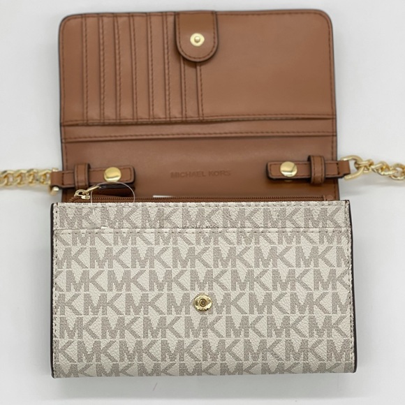 Michael Kors MD MF Phone Xbody Bag Vanilla - Picture 8 of 14